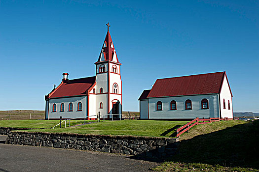 教堂,冰岛,斯堪的纳维亚,北欧,欧洲
