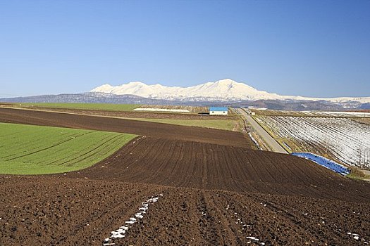 雪冠,山