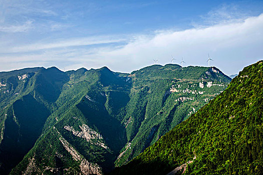 重庆涪陵区武陵群山