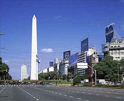 七月,道路,布宜诺斯艾利斯,阿根廷