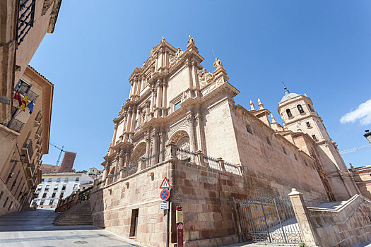 古老,大教堂,西班牙