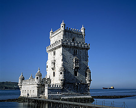 葡萄牙,里斯本,曼奴埃尔式建筑风格,塔,建造