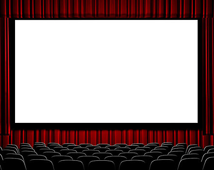 电影院,表演,留白,屏幕