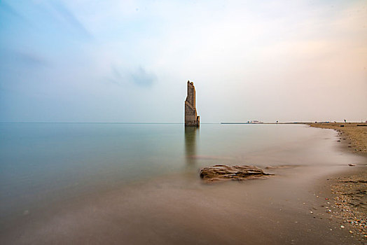 广西北海涠洲岛的灯塔