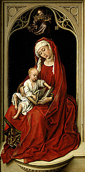 圣母玛利亚,孩子,艺术家