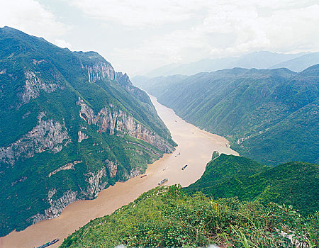 重庆新三峡巫峡风光