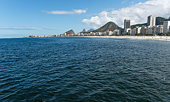 海滩,伊帕内玛,里约热内卢,巴西,南美