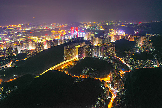 贵州贵阳城市夜景