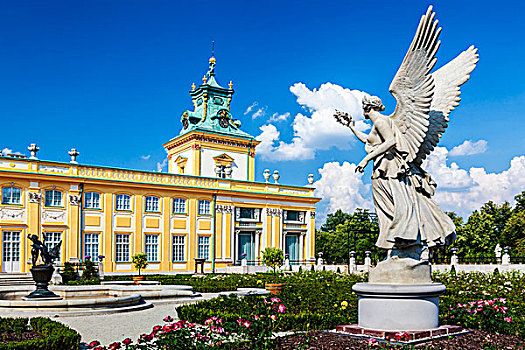 正统花园,17世纪,皇宫,华沙