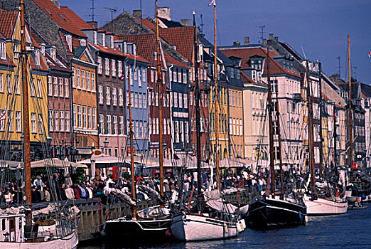欧洲,丹麦,哥本哈根,水岸