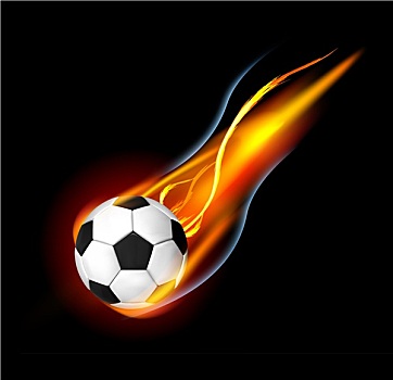 足球,燃烧