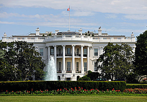 南方,柱廊,蓝色,房间,白宫,华盛顿特区,美国