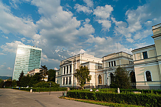 波斯尼亚,国会大厦,国家博物馆,黑塞哥维那,萨拉热窝