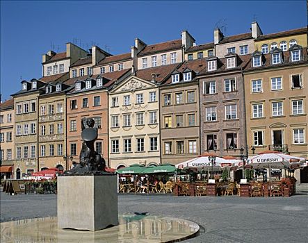 老城广场,华沙,波兰