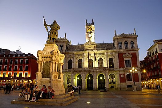 市政厅,马约尔广场,卡斯蒂利亚,西班牙