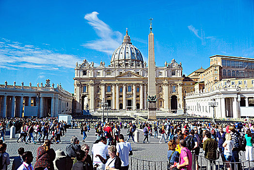 一堆,圣彼得大教堂,罗马,意大利,欧洲