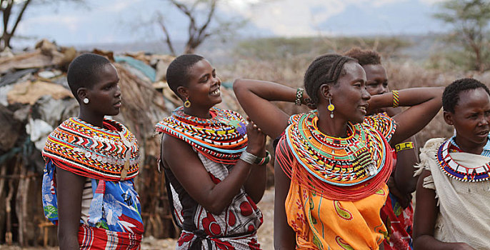 传统,女人,肯尼亚