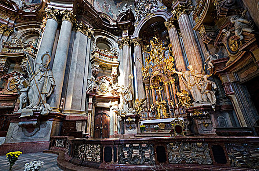 圣坛,东正教,布拉格,捷克共和国,欧洲
