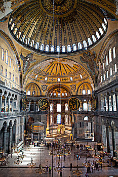 室内,索非亚,藍色清真寺,区域,伊斯坦布尔,土耳其