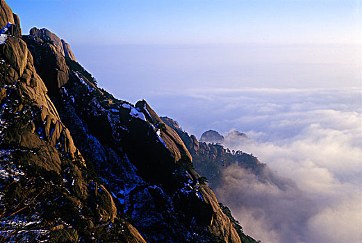 黄山风景,云海