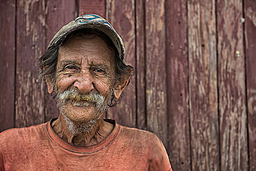 古巴,男性,微笑,照片