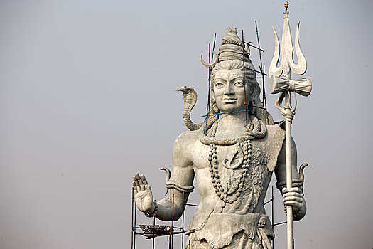 印度,高,湿婆神,雕塑