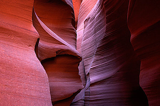 沙岩构造,羚羊谷,狭缝谷,页岩,亚利桑那,美国,北美