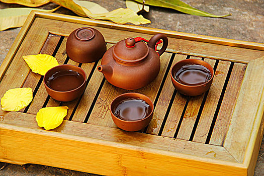 茶壶品茗作乐