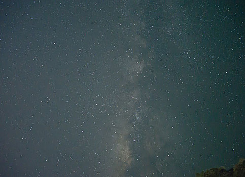 仰望银河星空