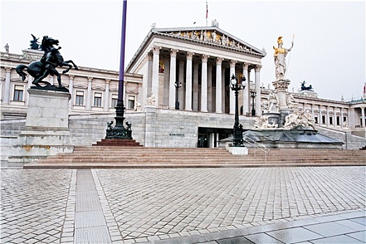 建筑,议会,维也纳,奥地利