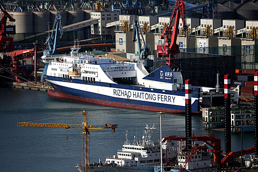 财经配图,港口2月吞吐量成绩单出炉,日照港以8625万吨劲超天津港