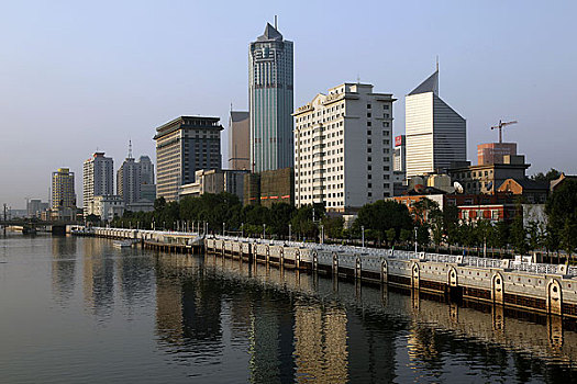 天津和平区大光明桥一带