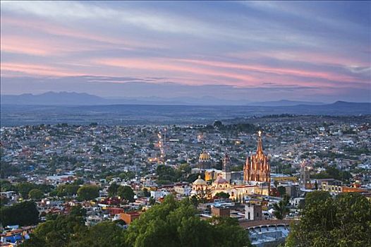 城市,圣米格尔,墨西哥