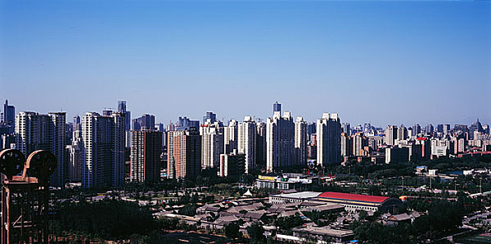 北京东四环街景