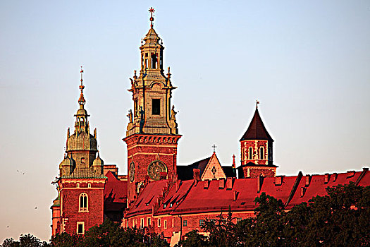 波兰,克拉科夫,城堡,大教堂