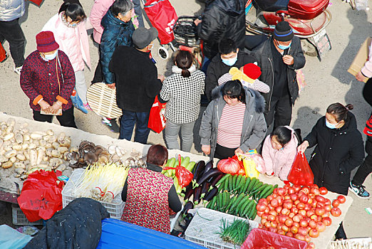 山东枣庄,赶年集,品年味