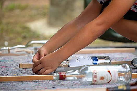 社区举办的活动,享再一起,生活节,钓酒瓶游戏