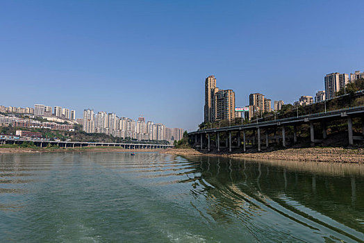 重庆主城区沿江风貌