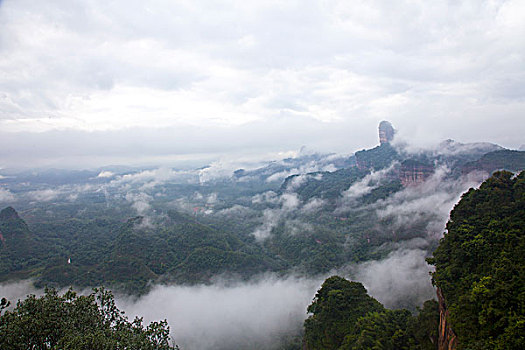 丹霞山,风光,地貌