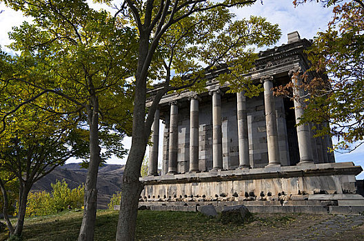 亚美尼亚,靠近,埃里温,庙宇,世纪