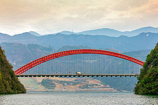 三峡巫峡风景区风光