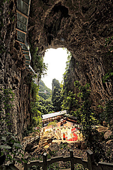 广西柳州,广西融安县,石门仙湖景区