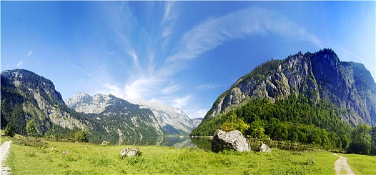 阿尔卑斯山,湖
