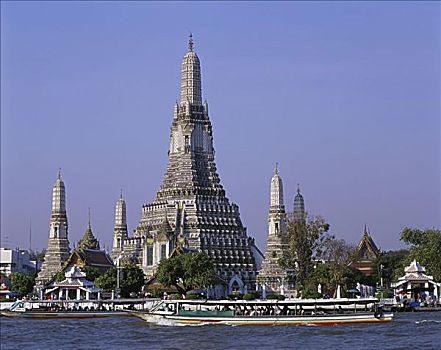 郑王庙,湄南河,曼谷,泰国
