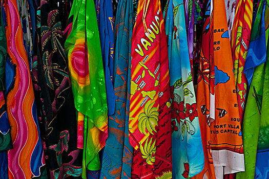 莎笼裙,出售,维拉港,岛屿,瓦努阿图,南太平洋