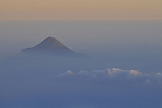 山,婆罗莫,国家公园,日落,爪哇,印度尼西亚