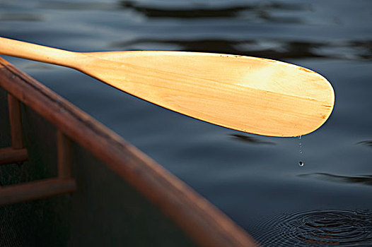 独木舟,划船