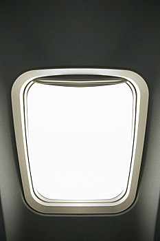 室内,飞机,机舱,小,扁长,窗户