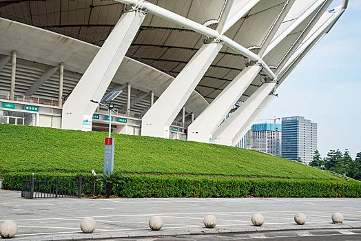 汽车背景图,空,建筑,现代建筑