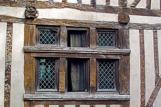 窗户,宅邸,15世纪,布列塔尼半岛,法国